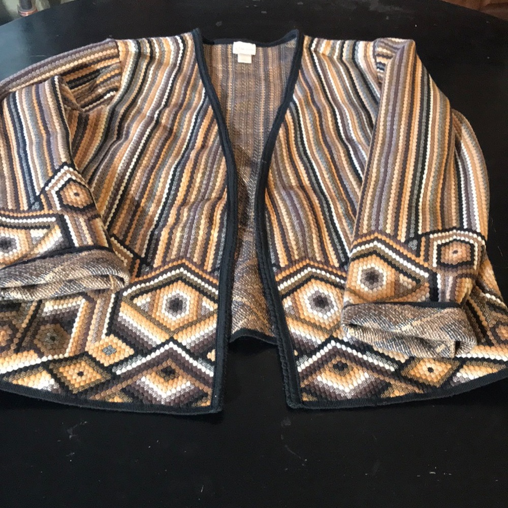 Looks Good Women’s Chico Size 2/ 12-4 Cardigan